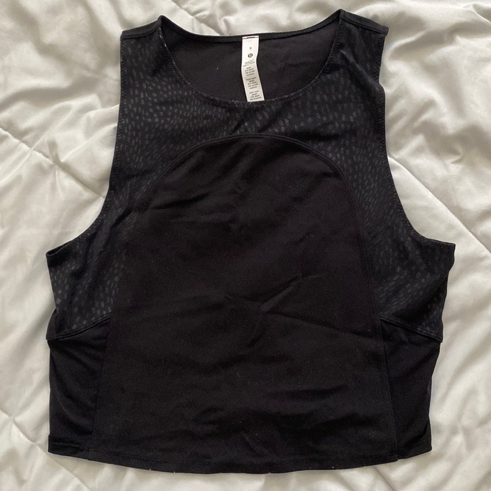 Lululemon high neck tank top